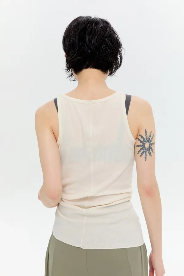 Rib Layer Tee- 3Colors