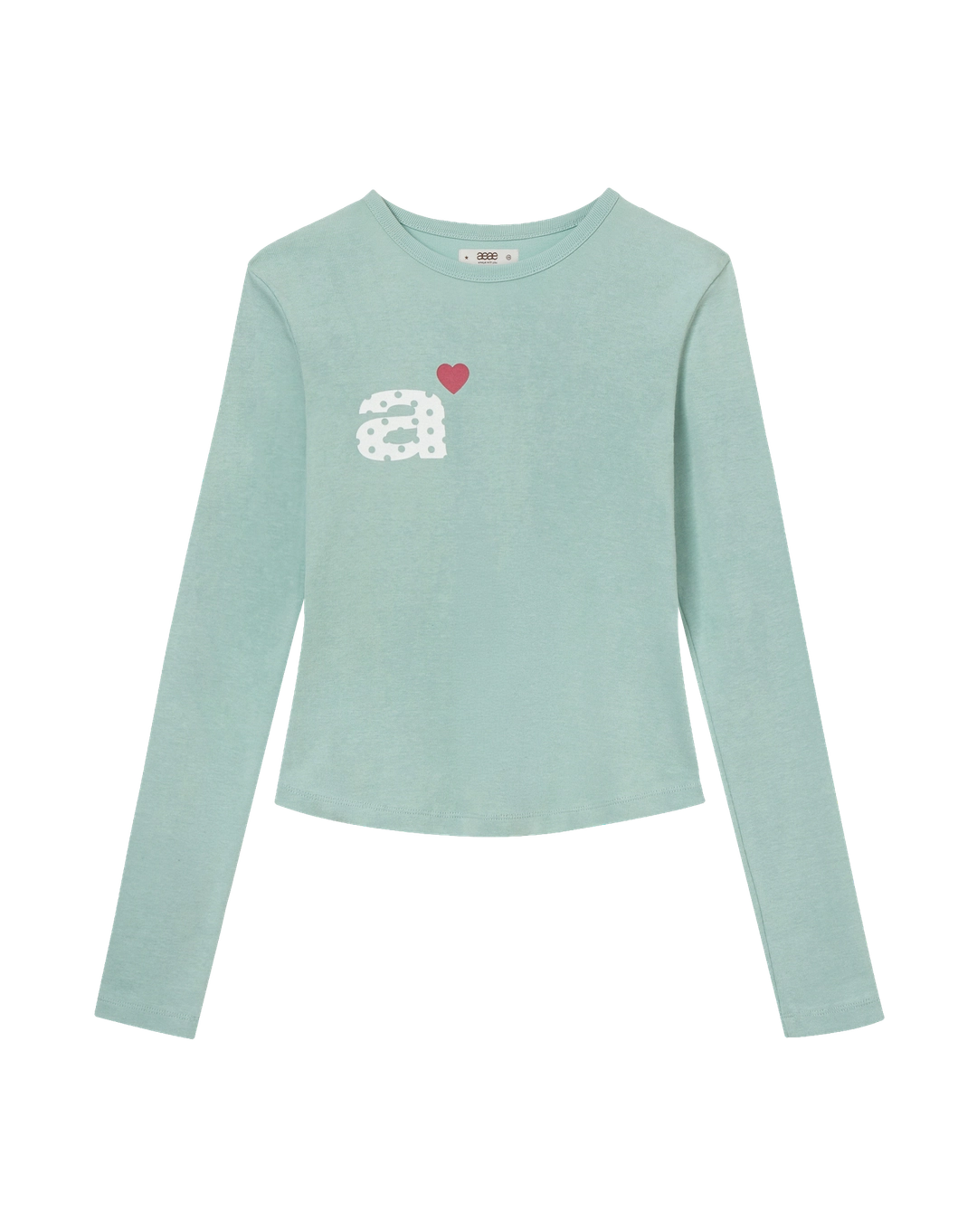 에이이에이이 DOT SMALL LETTER L/S [MINT] 상품 이미지 1