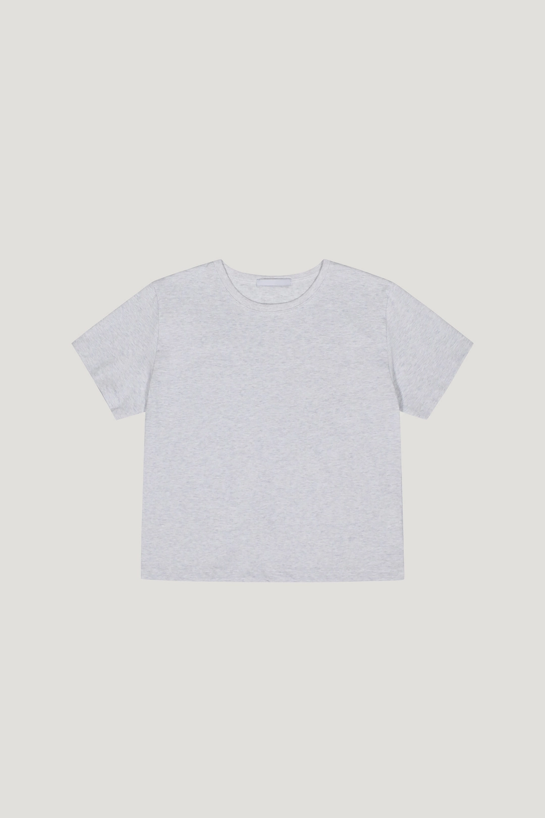 리브어리 archive line tee (white melange) 상품 이미지 1