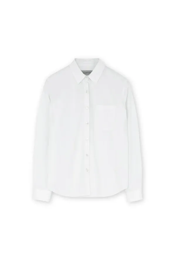 W Essential Shirt, White