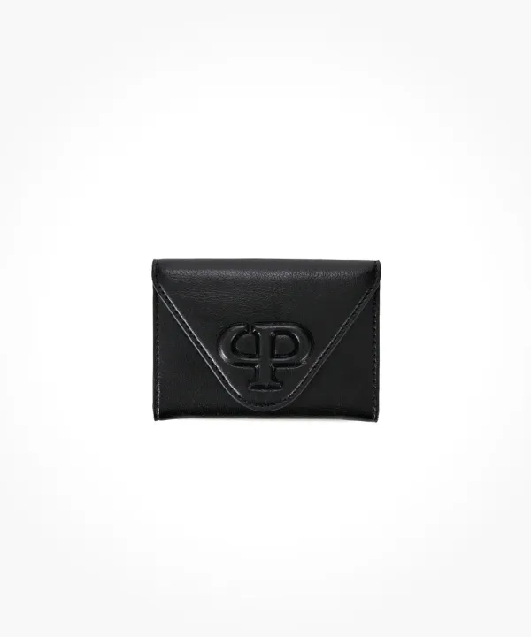 [LIMITED]CP 시그니처 마크 카드 월렛(블랙페퍼)
