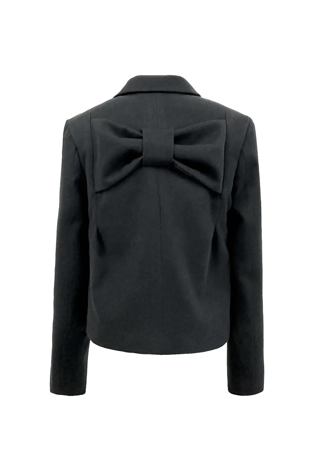 체메씨 POM BOW JACKET (CHARCOAL) 상품 이미지 2