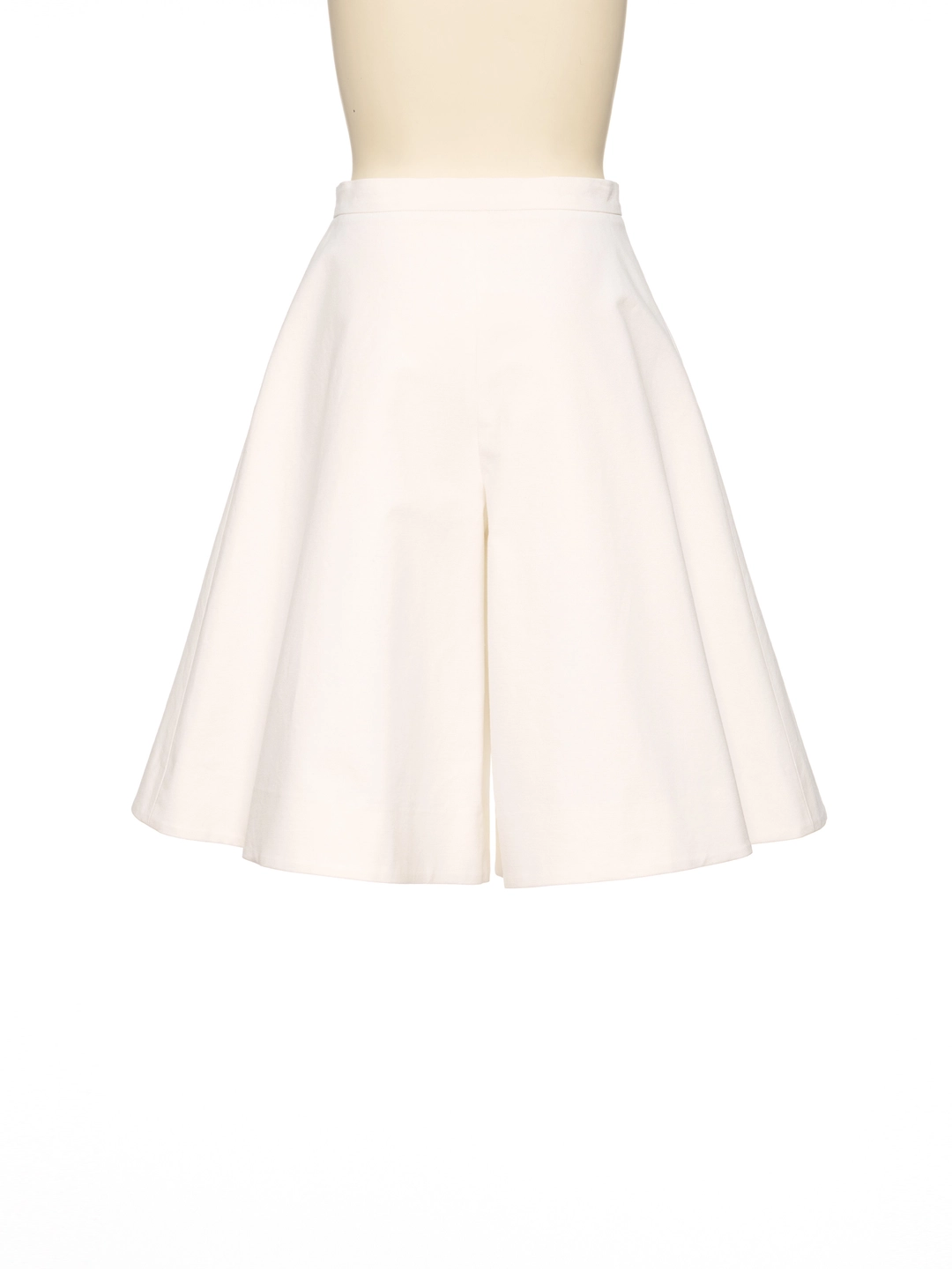 푸쉬버튼 PF26 WHITE FLARE BERMUDA PANTS 상품 이미지 3