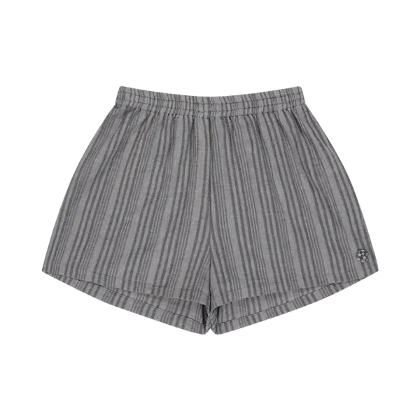 038 ETHNIC SHORTS LIGHT GREY