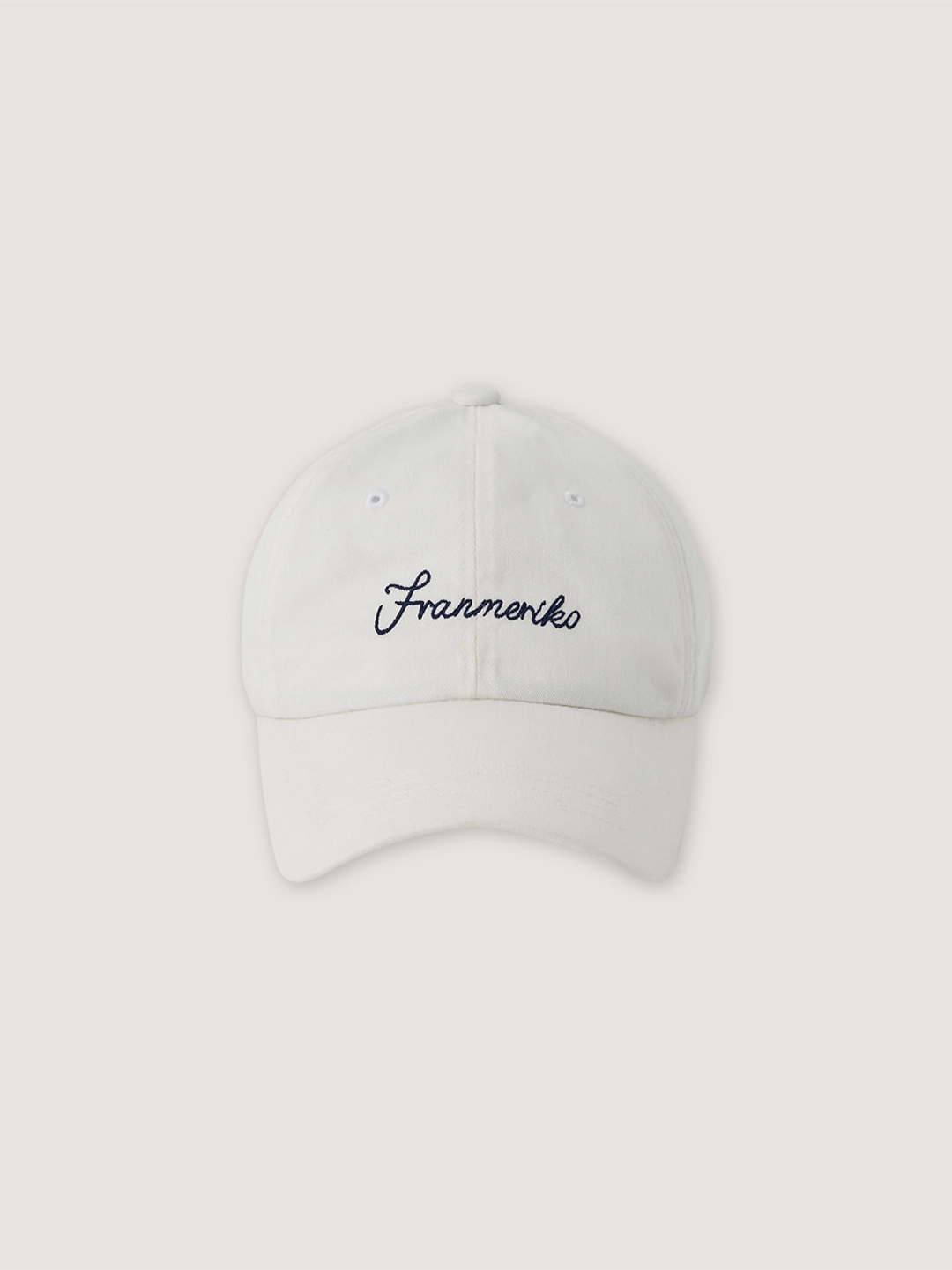 프랑메리코 Logo Ball Cap - Ivory 상품 이미지 1