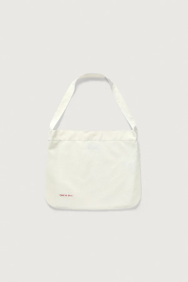 PETAL JACQUARD BAG [WHITE]
