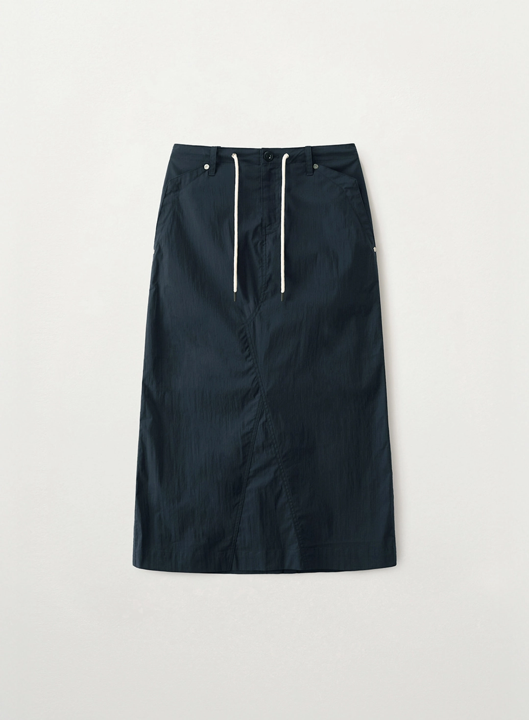 세터 (W) Parachute Long Skirt - Navy 상품 이미지 1