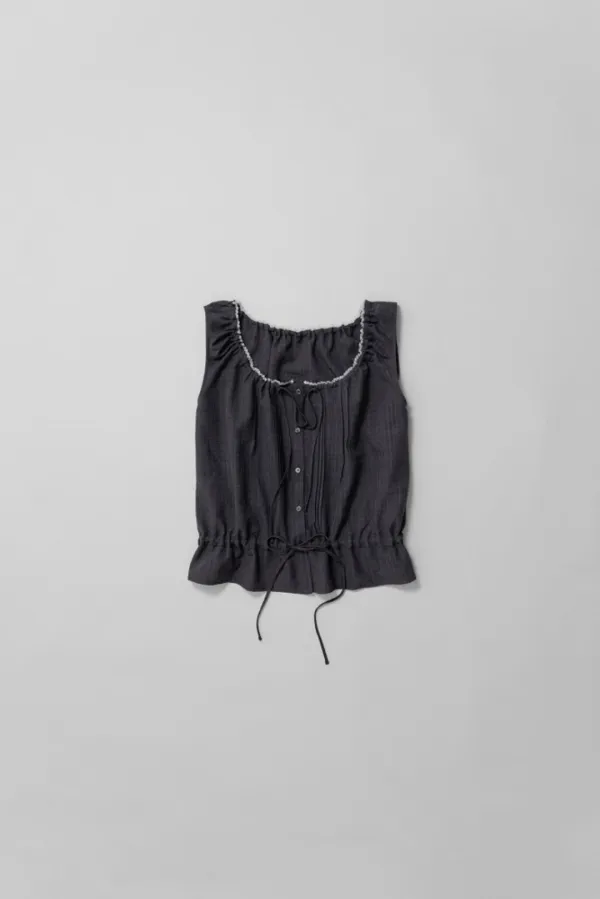 a flow sleeveless (grey)