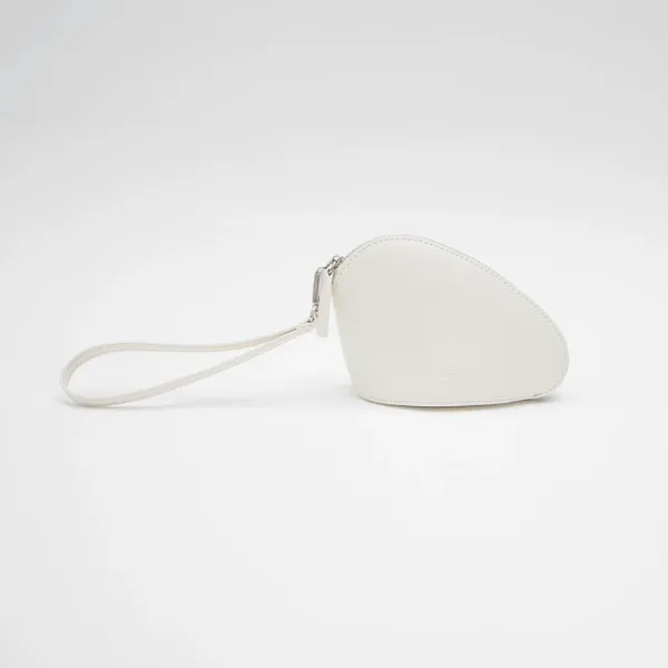 (Z-B-2451)ATELIER NAIN GOODS PEBBLE LEATHER POUTCH
