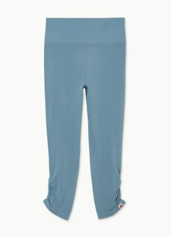 Seamless shirring leggings_Mountain Spring