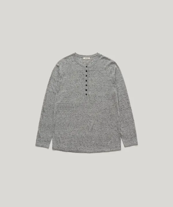 2ND / PVIL Elio Henley Top(Gray)pre-order