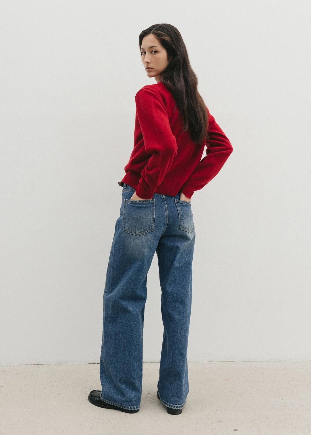 더라이 Line Denim Pants(Blue) 상품 이미지 2