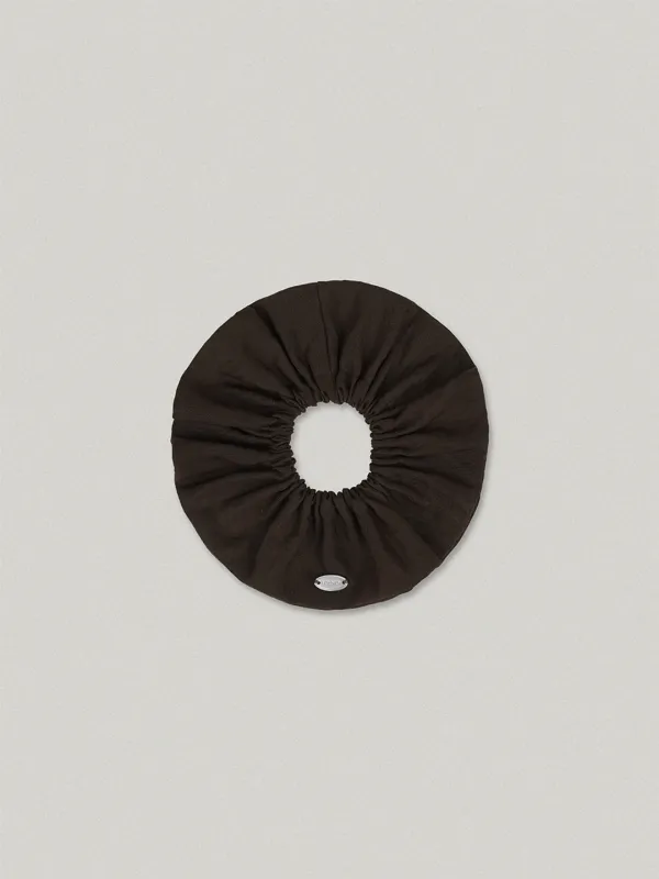 Halo Hair Scrunchie - Brown헤일로 헤어 스크런치