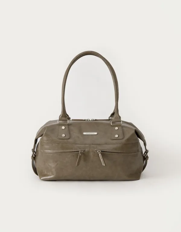 Alto Shoulder Bag - Khaki Beige