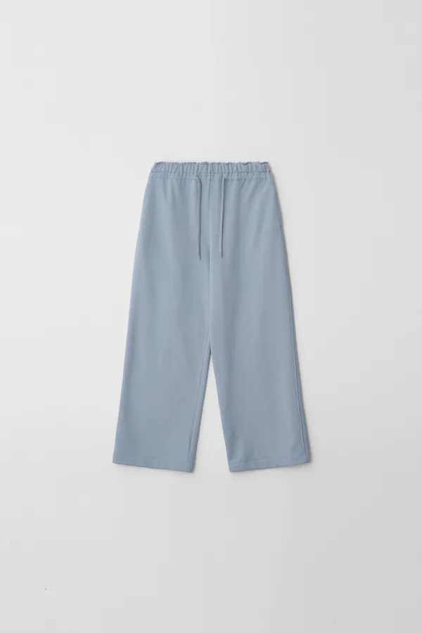 Embossed Logo Sweatpants (light blue)