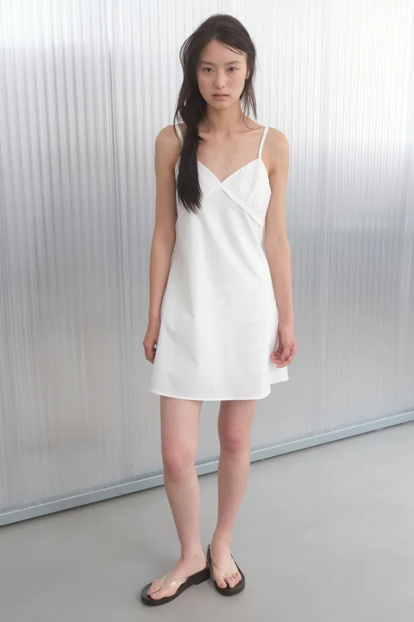 KATE MINI DRESS_ivory