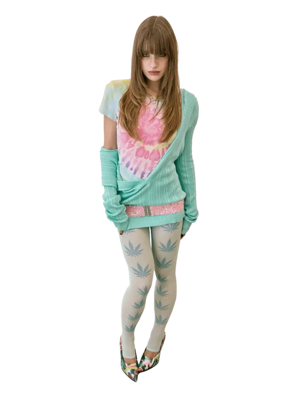 Stoner Girl Tights Mint