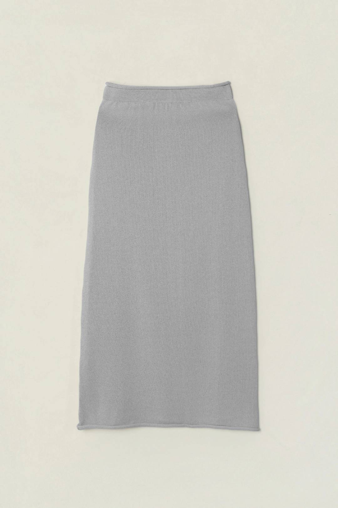 세이지먼트 MORIN LONG KNIT SKIRT_GRAY 상품 이미지 1