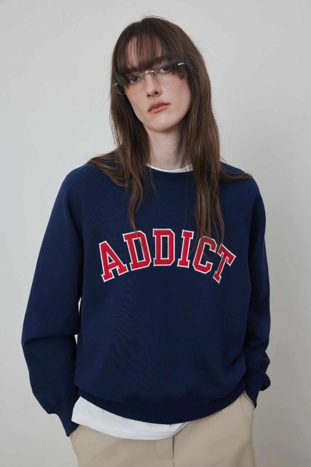 퀸스래빗 S/S ADDICT Raglan Sleeve Jersey Sweatshirt_MTM 상품 이미지 2