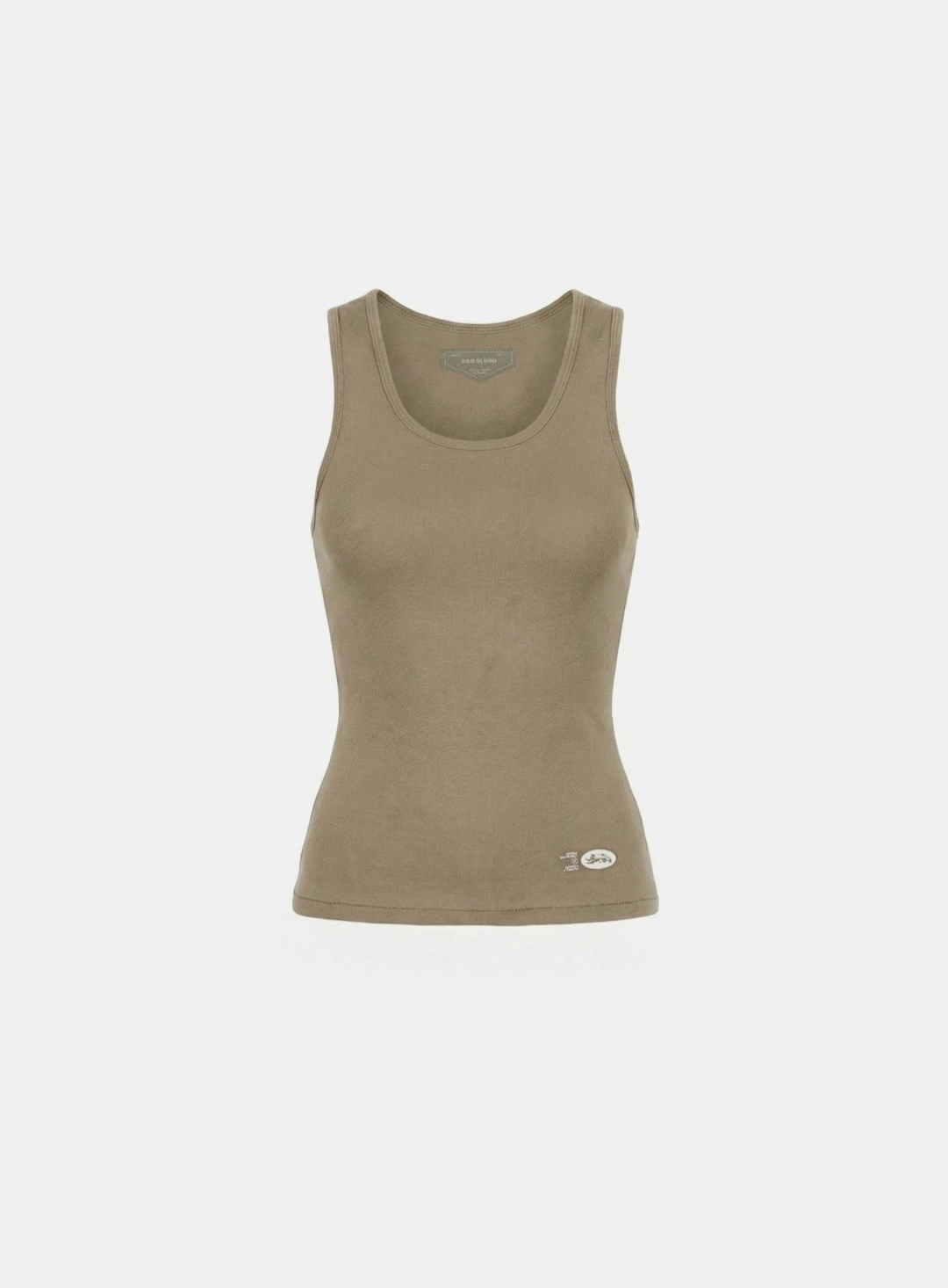 배드블러드 [w-tnk26-011] BS Cotton Jersey Classic Tank - Tobacco 상품 이미지 1