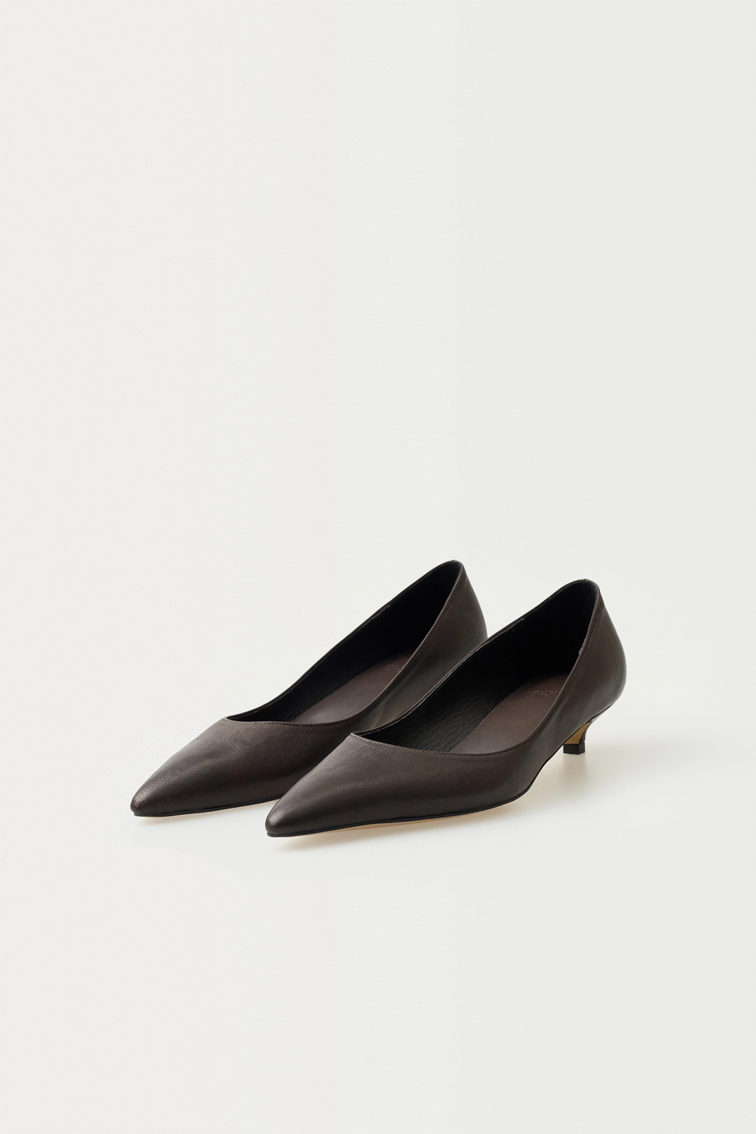 낫띵리튼 Pointed kitten-heel (Espresso brown) 상품 이미지 2