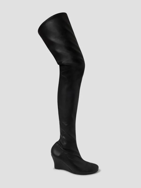 High Boot Wedges