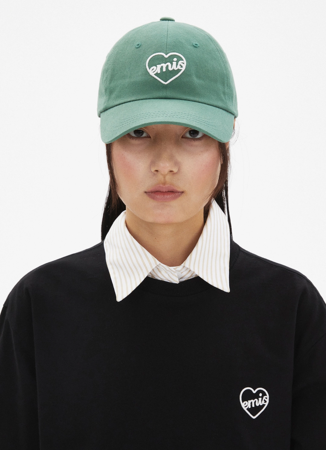 이미스 HEART BALL CAP-GREEN 상품 이미지 2