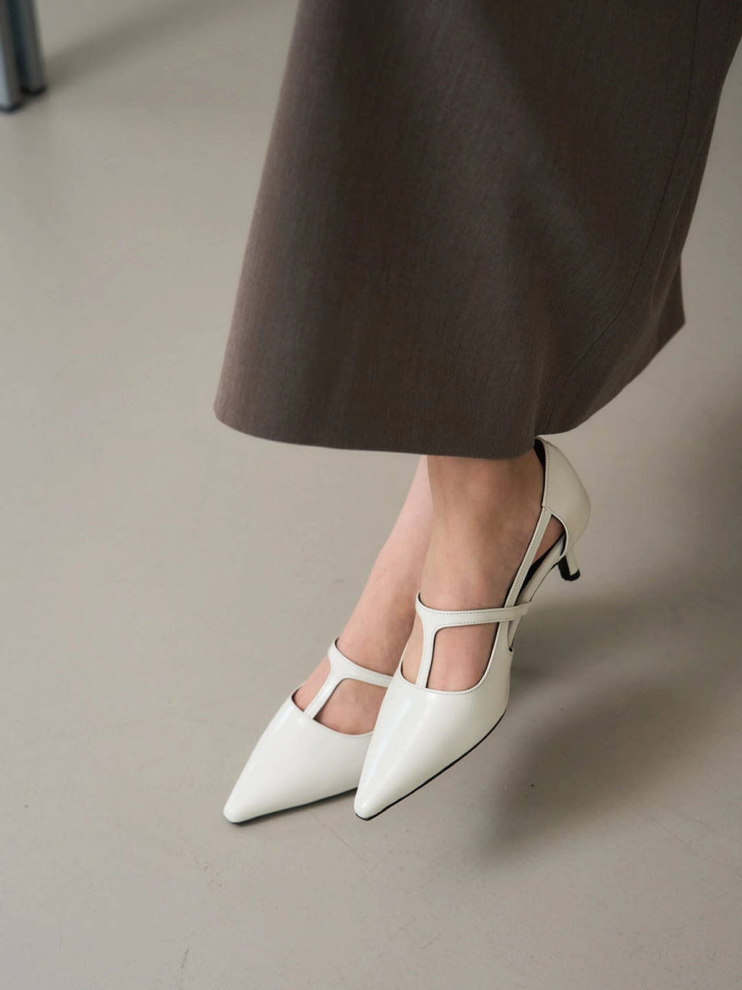 러브듀이 MAREN pumps / 크림 상품 이미지 2