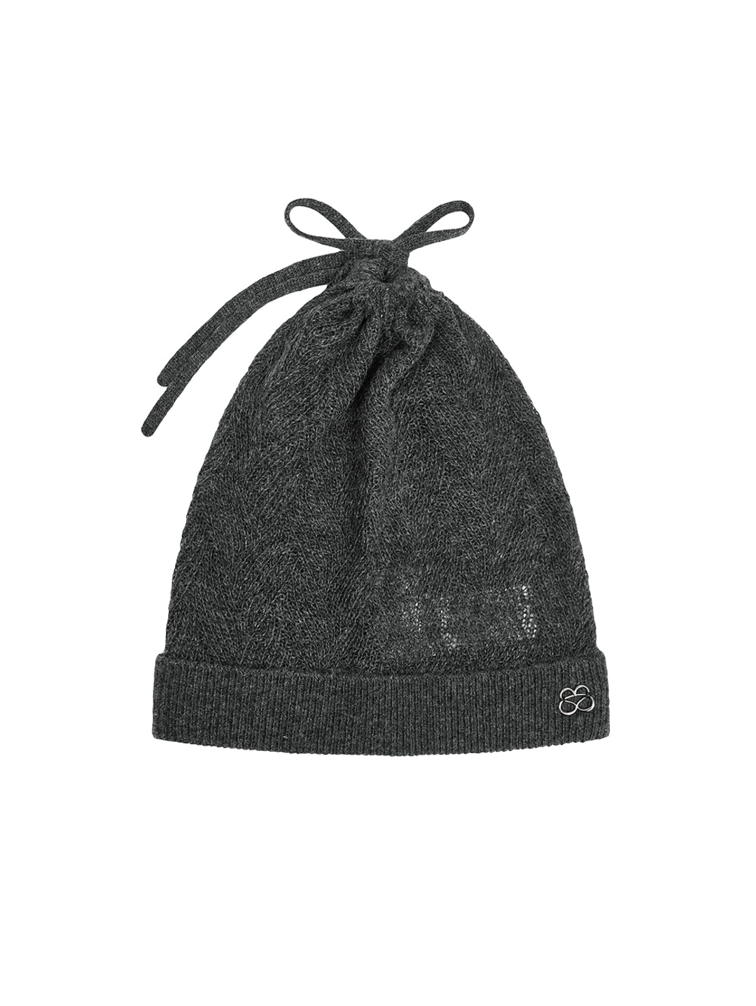 뚜오미오 [09.28 예약 발송] MULTIWAY WOOL KNIT BEANIE [CHARCOAL] 상품 이미지 1
