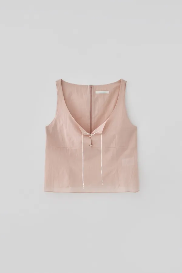 (1st re-stock) T/T Julie line blouse (pink)