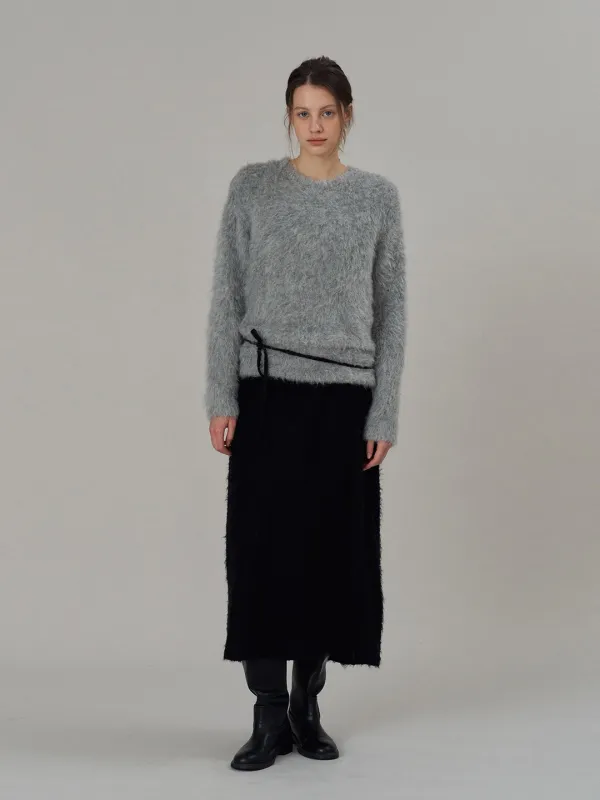 Holly Feather Dress_Black
