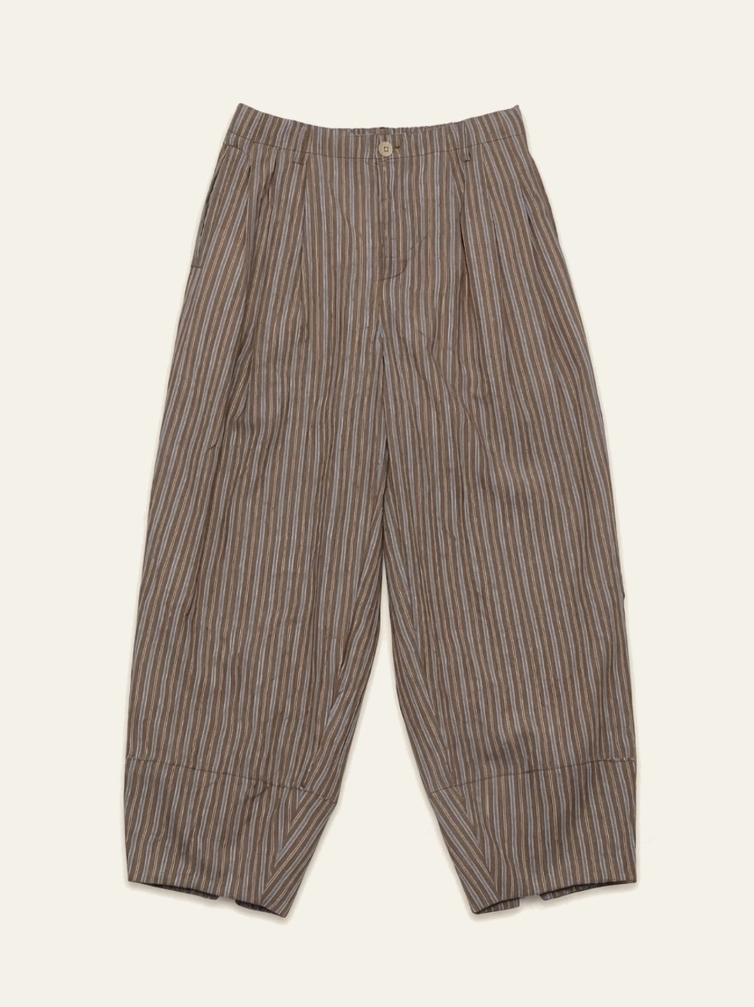 띵크플랜트 Cloud Stripe Pants, Brown(2nd, Pre-order S size) 상품 이미지 1