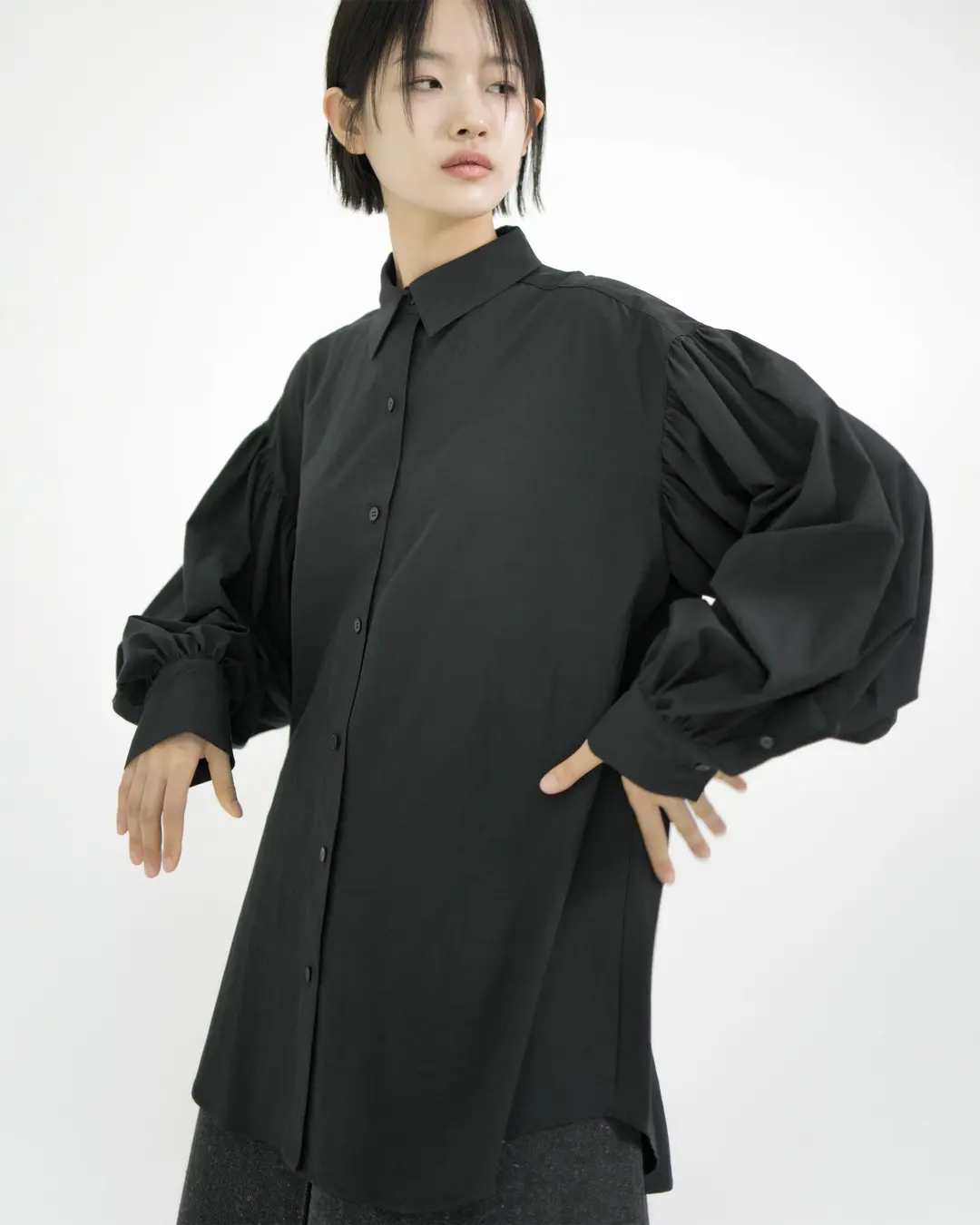 유노이아 charming over shirt 상품 이미지 2