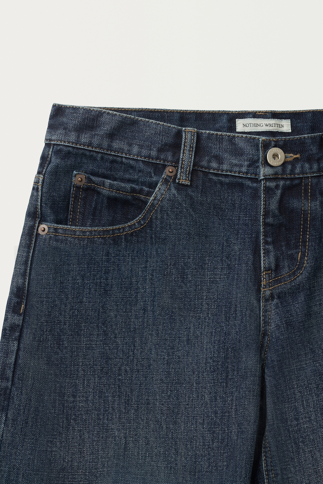 낫띵리튼 Nils straight jeans (Washed blue, W) 상품 이미지 2