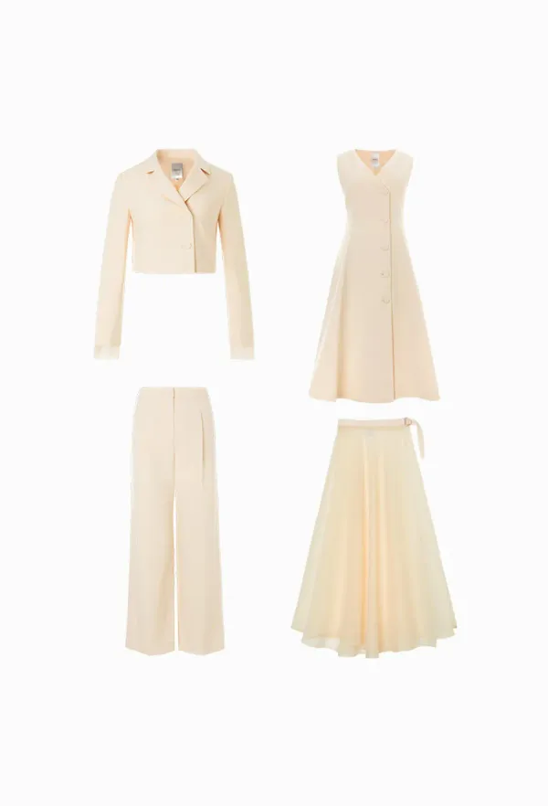 Lucia Set-up Set (Cream)