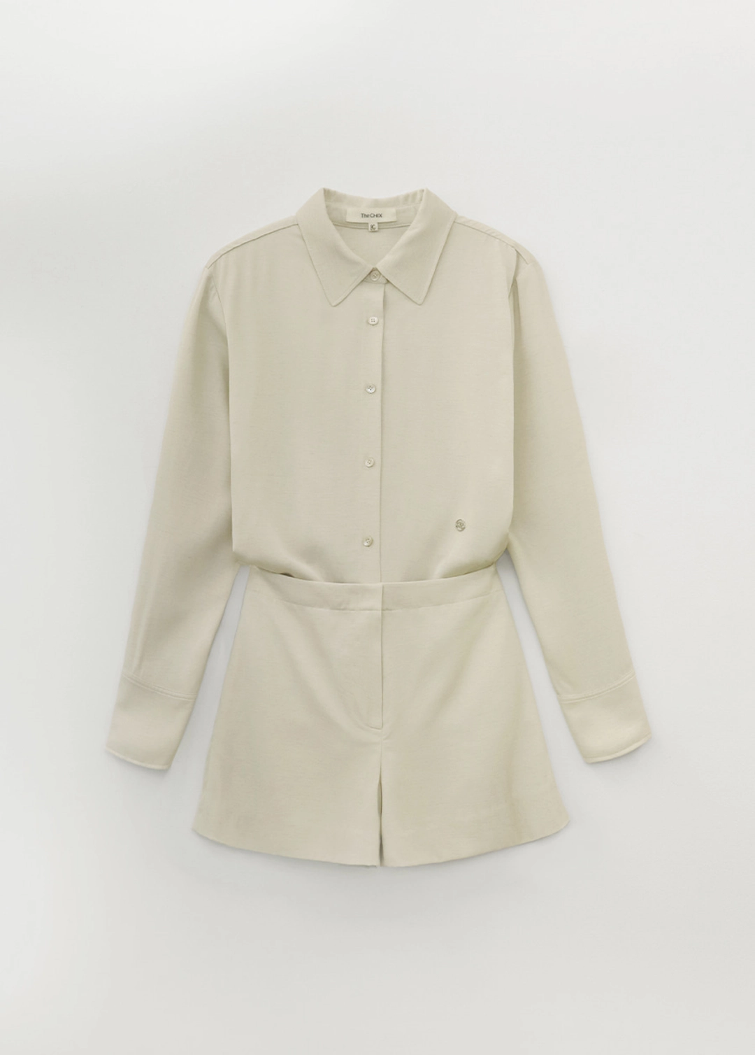 칙스라벨 CHIXLABEL H 26SS 카일리 점프수트 - Natural Beige 상품 이미지 1
