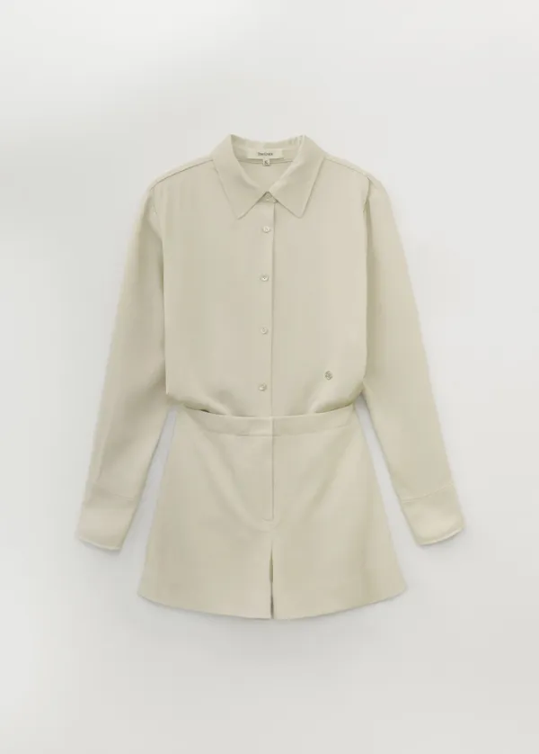 CHIXLABEL H 26SS 카일리 점프수트 - Natural Beige