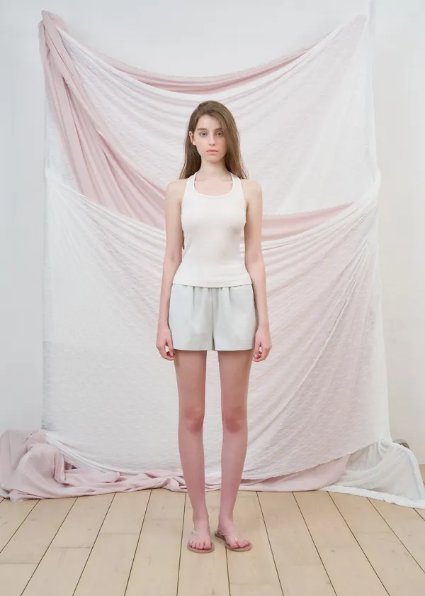 Mob banding pants(Pale Grey)
