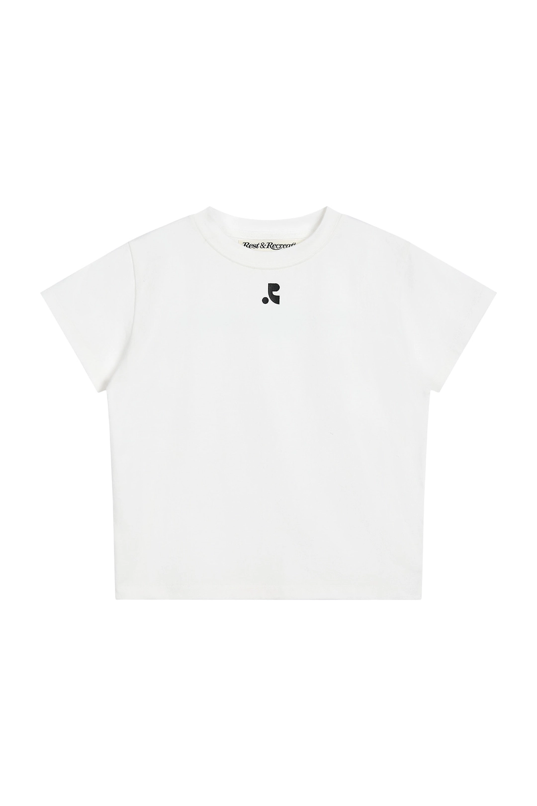 레스트앤레크레이션 RR LOGO T-SHIRT - WHITE 상품 이미지 1