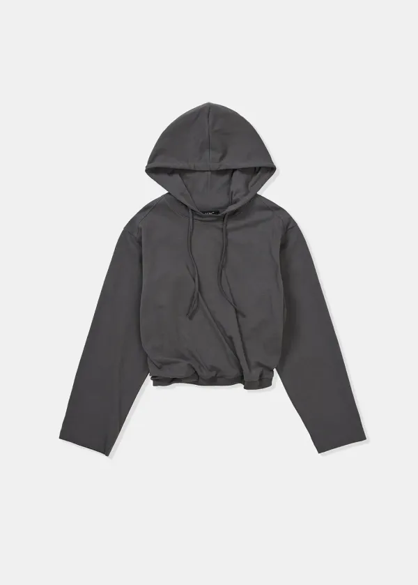 TWISTED HOODIE (DARK GREY)