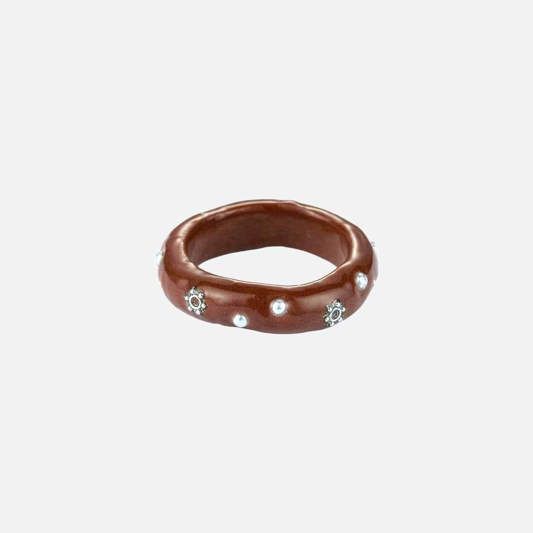 엔프프 flower farm ring-brown 상품 이미지 2