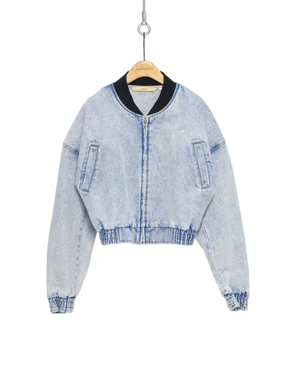 PF25 LIGHT BLUE DENIM BLOUSON