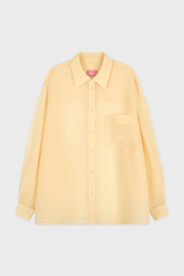 Sheer Glow Shirt (Yellow)