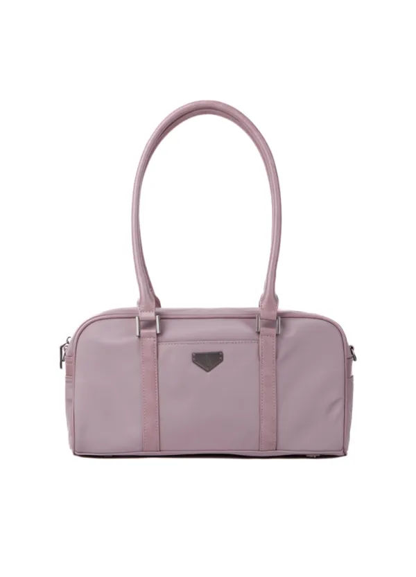 보스턴 나일론 숄더백 [PALE PINK]