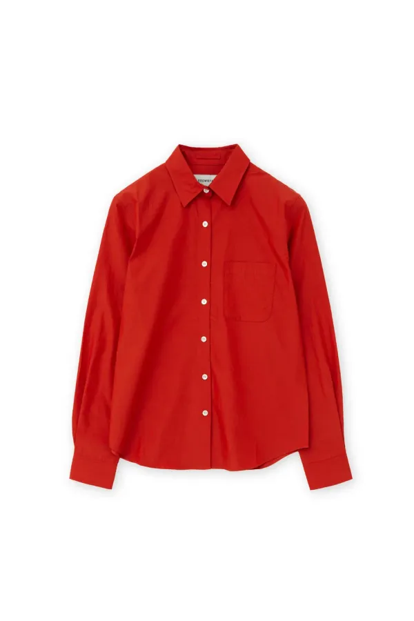 W Essential Shirt, Red