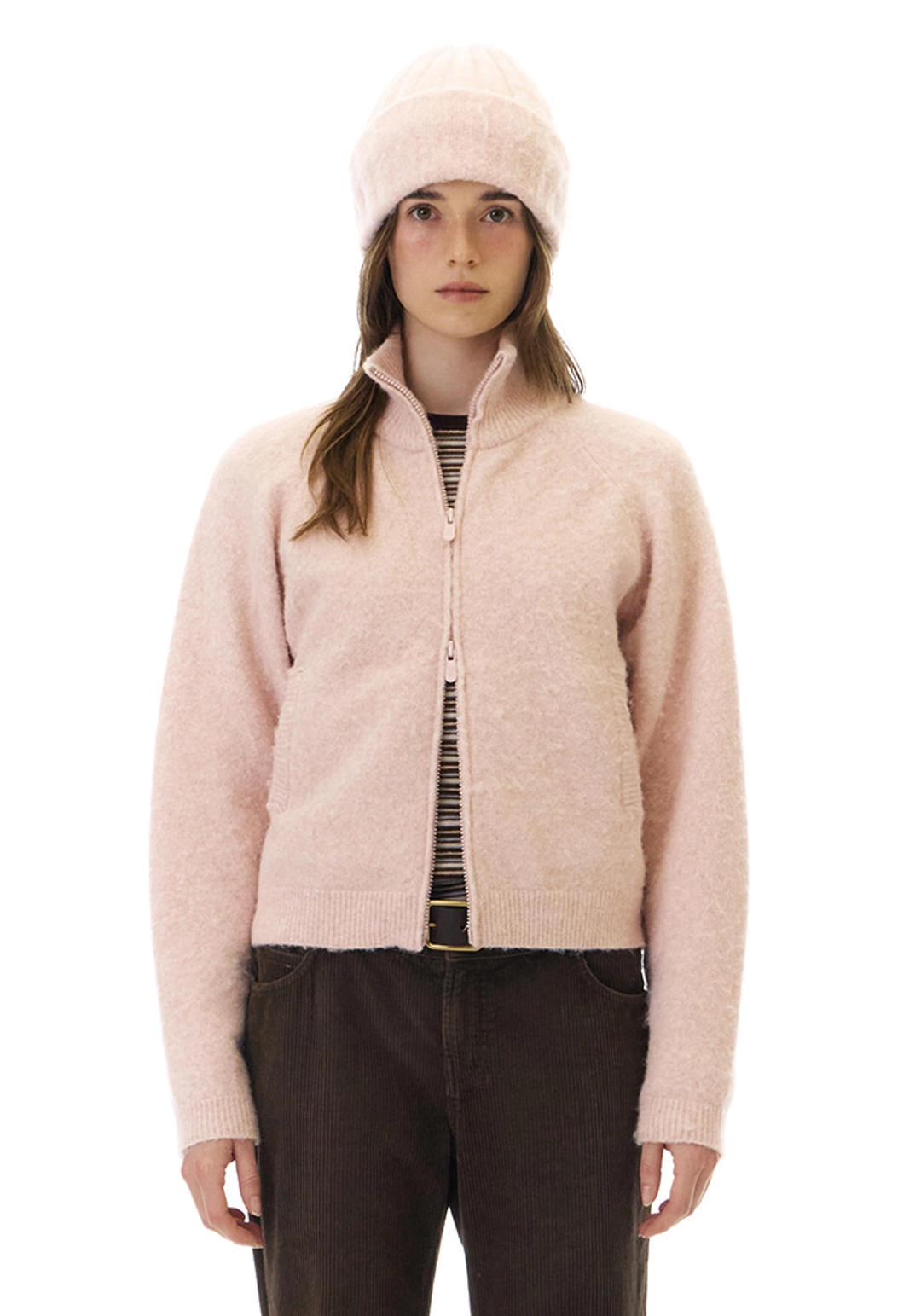 그로브 HUG KNIT ZIP-UP 상품 이미지 2