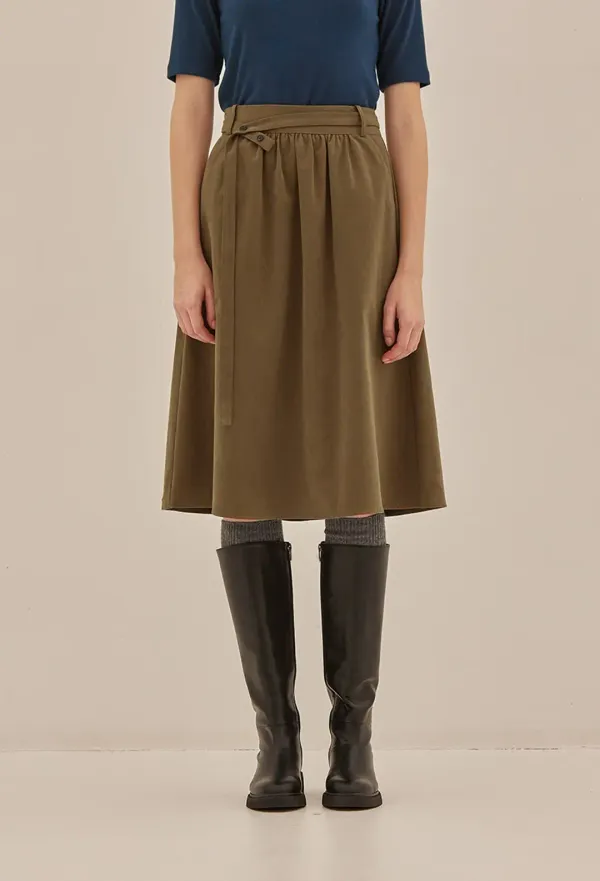 YUTA SHIRRING SKIRT