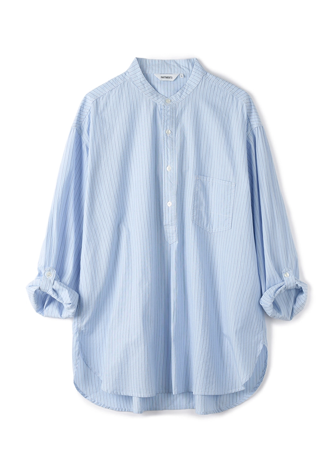 파르티멘토 Sailor Stripe Pullover Shirts_Sky 상품 이미지 1