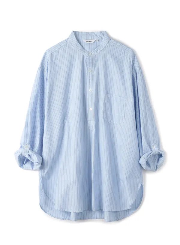 Sailor Stripe Pullover Shirts_Sky
