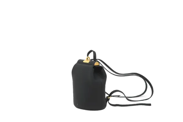 Mini Lowa Bag - Black (Gold Tone H/W)